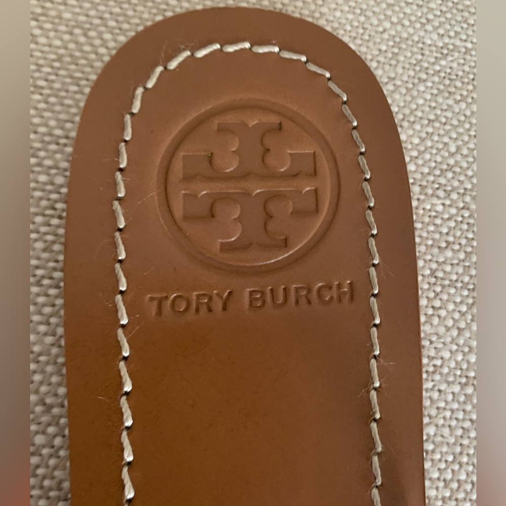 Tory Burch Reddish Orange Sandals - Picture 4 of 7